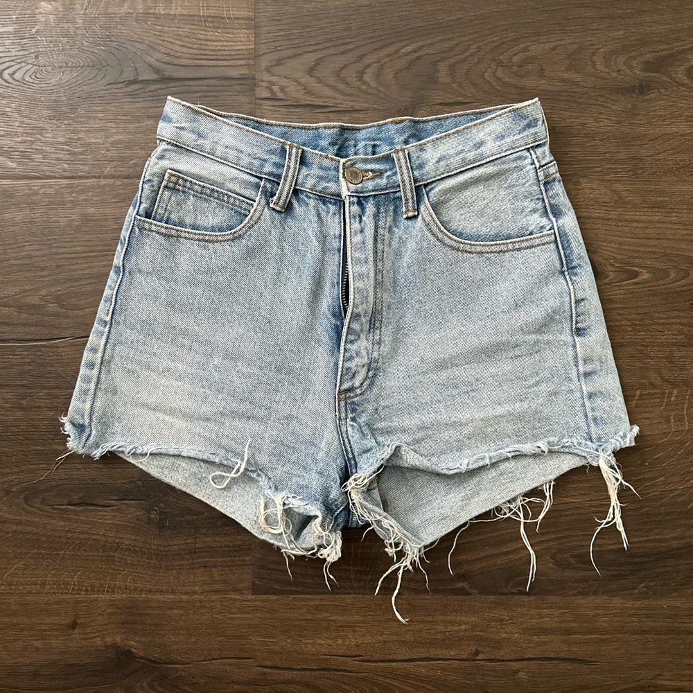 J. Galt High Rise Denim Shorts
